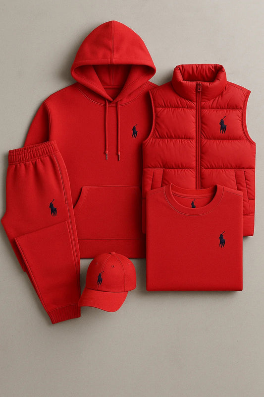 5-Piece Luxury Casual Sportswear Set