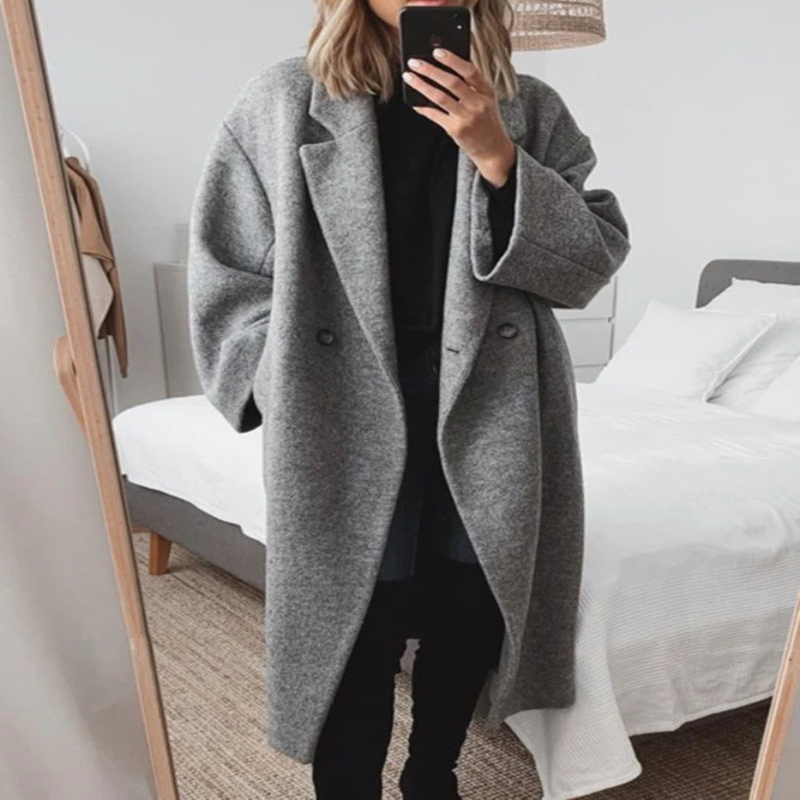 Talia | Classic Winter Overcoat