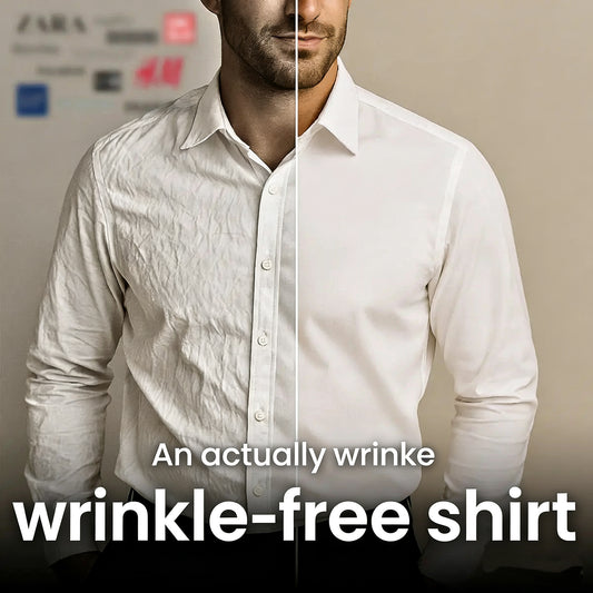 Men's Wrinkle-Free Shirt - Easy-Care Comfort