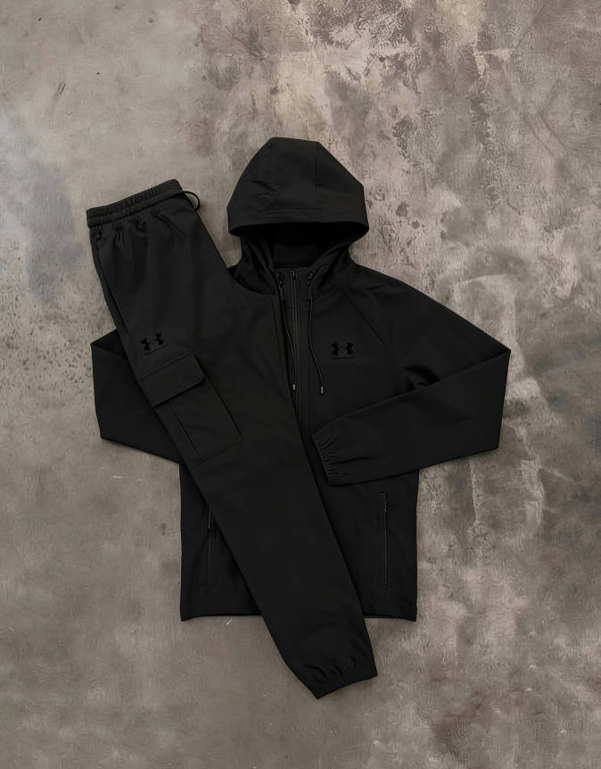 Under Armour Woven Vibe Stone Tracksuit - Jacket / Pant