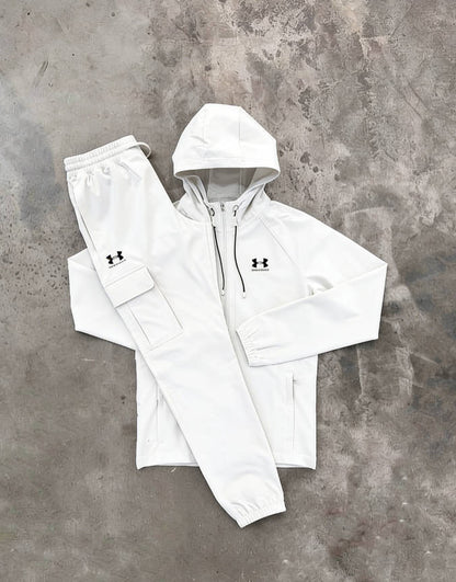 Under Armour Woven Vibe Stone Tracksuit - Jacket / Pant