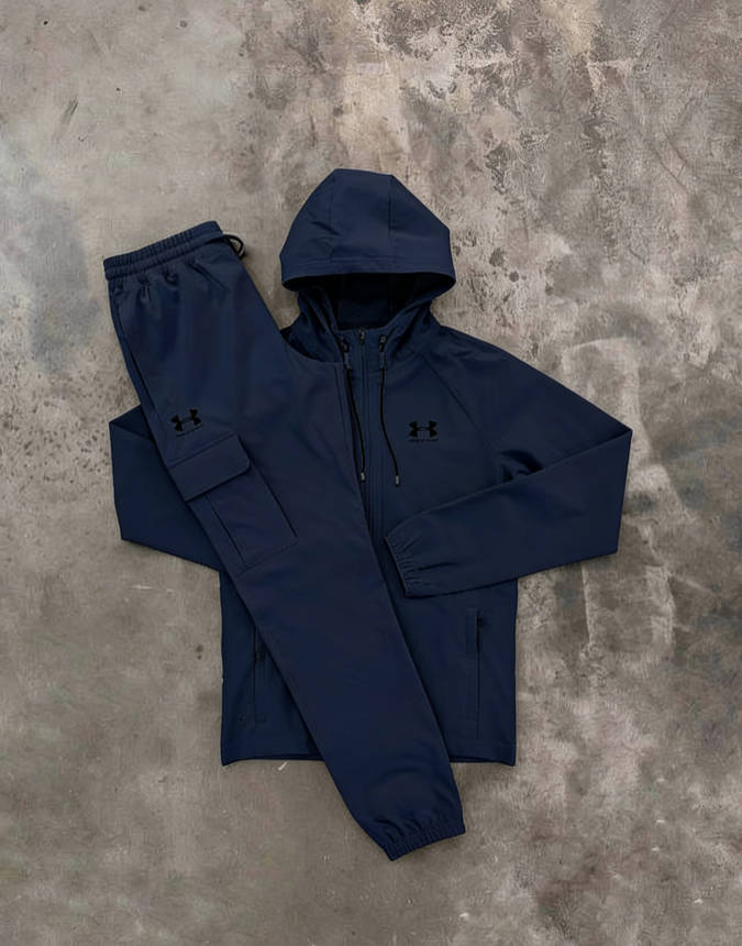 Under Armour Woven Vibe Stone Tracksuit - Jacket / Pant