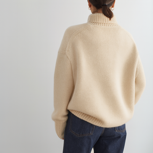 Women's Warm Cashmere Sweater - Soft & Cozy