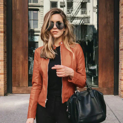 Talia | Italian Leather Jacket