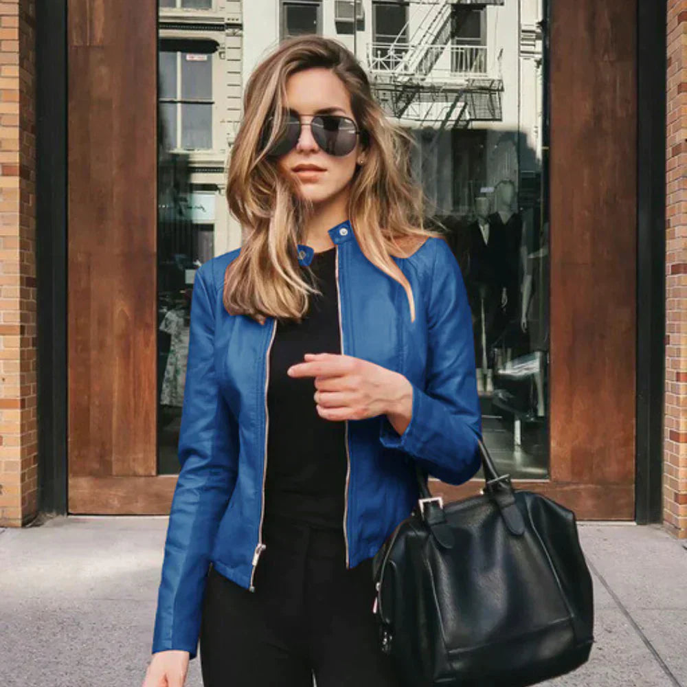 Talia | Italian Leather Jacket