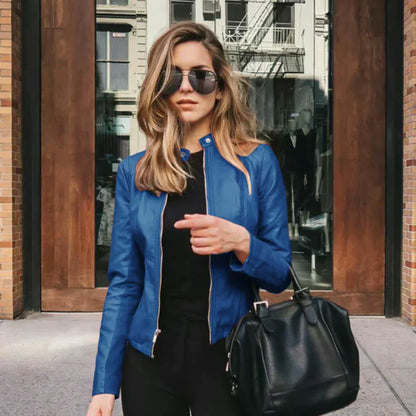 Talia | Italian Leather Jacket